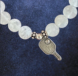 PICKLEBALL FOR ALL  Gemstone & Sterling Bracelet