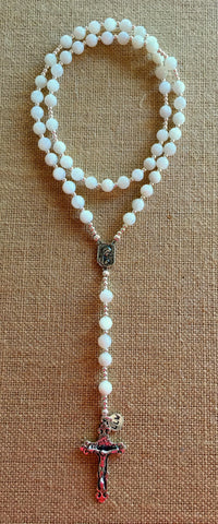 "Lynn" Moonstone Rosary