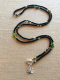 "Janet" Black Onyx Necklace/Bracelet