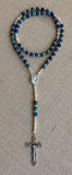 Blue & Green Chrysocolla Gemstone Rosary