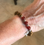 Keep the Faith Multiple Myeloma Cancer Support Bracelet