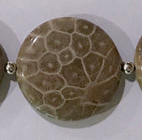 Petoskey Stone Statement Bracelet