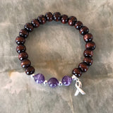 Keep the Faith Pancreatic Cancer Support Bracelet