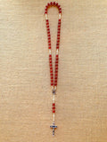 "Karen" Carnelian Rosary