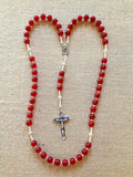 "Karen" Carnelian Rosary