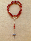 "Karen" Carnelian Rosary