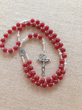 "Karen" Carnelian Rosary