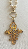 "Keep the Faith" Ethiopian Cross Long/Short Necklace