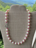 "Enlightened" Pearl & Gemstone Necklace
