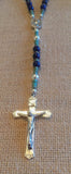 "Mausie"  Lapis & Turquoise Rosary